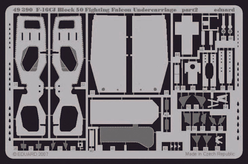 F-16CJ Block 50 Fighting Falcon undercarriage f��r Tamiya Bausatz