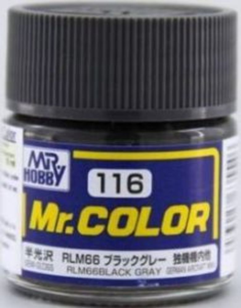 Mr Hobby -Gunze Mr. Color (10 ml) RLM66 Black Gray