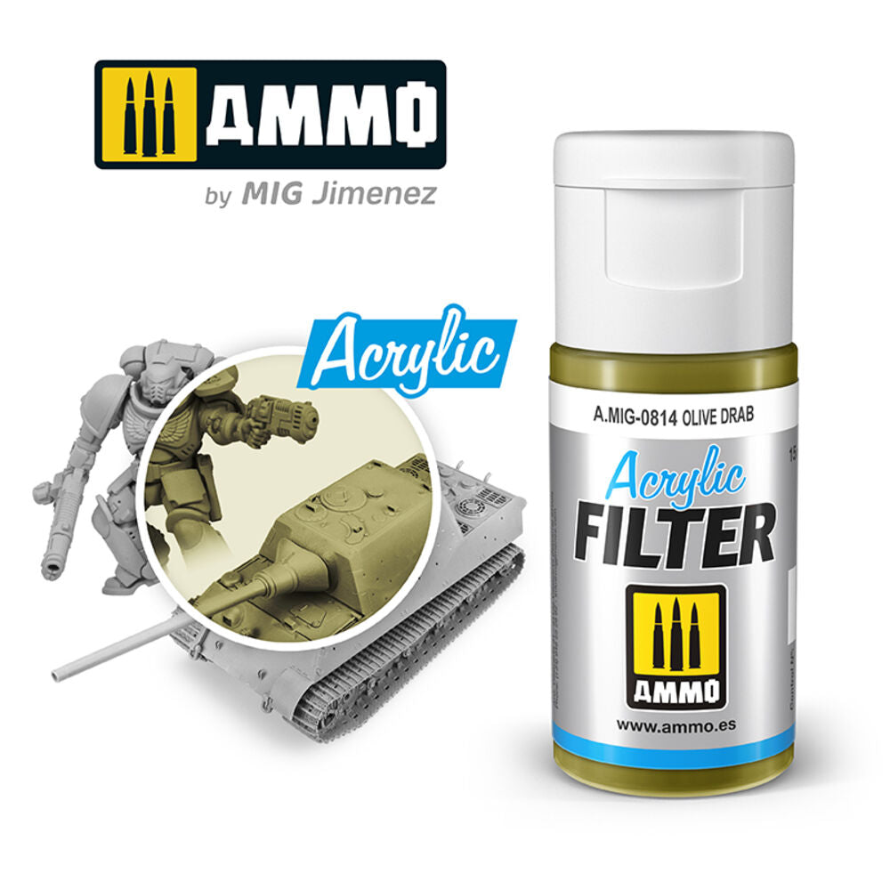 ACRYLIC FILTER Olive Drab