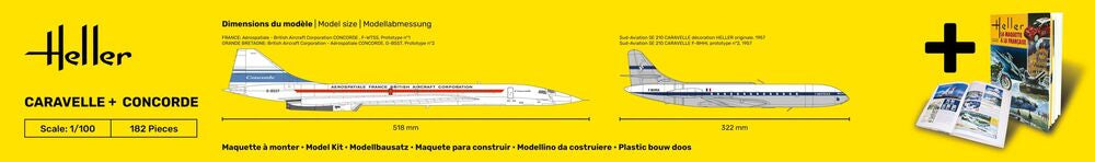 Caravelle + Concorde