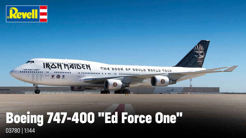 IRON MAIDEN Ed Force One - Boeing 747-400