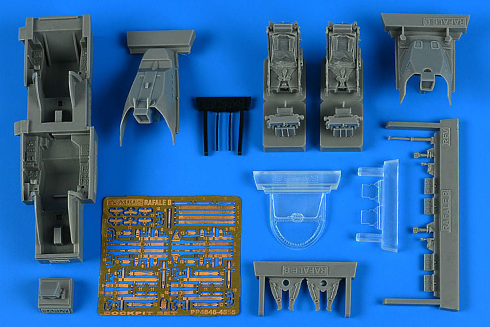 Rafale B - early cockpit set for REVELL