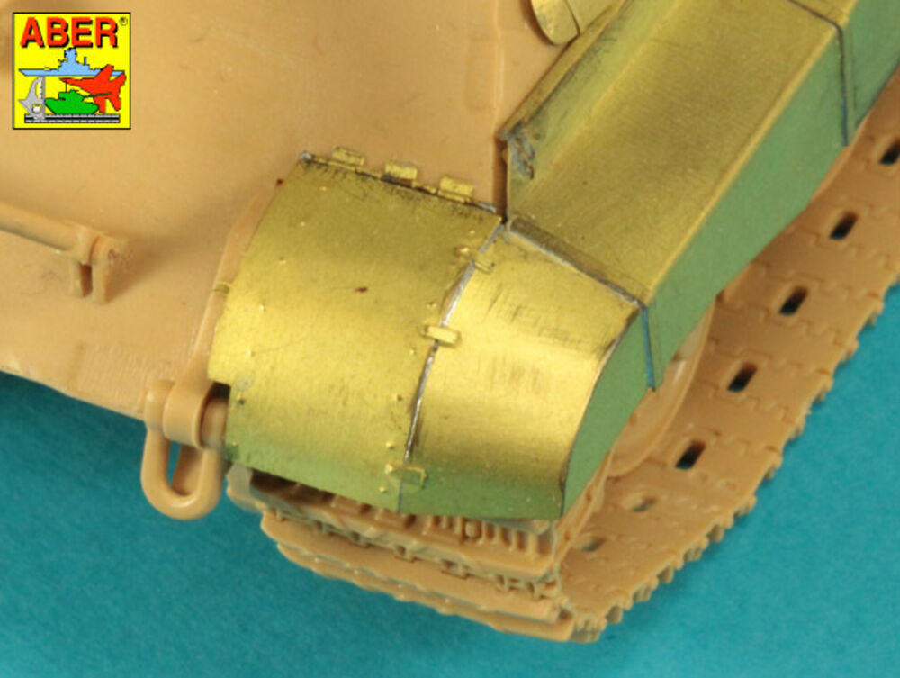 Jagdtiger  ���Front & Rear Fenders  -(Tamiya)