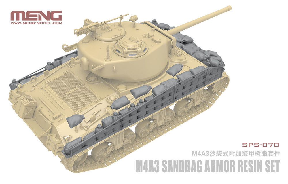 M4A3 Sandbag Armor Set (Resin)