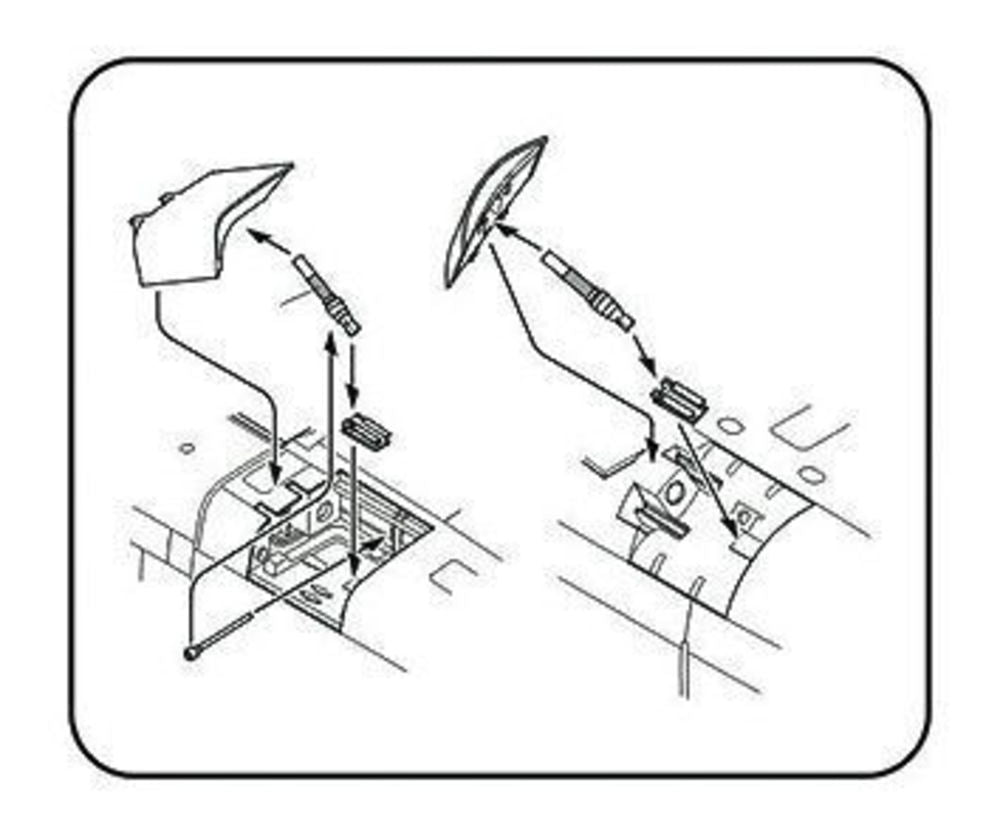 TSR-2 Airbrakes Set f��r Airfix Bausatz