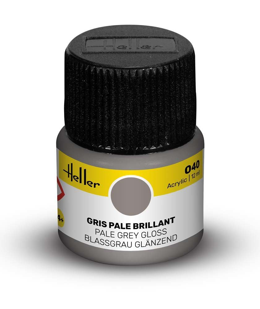 Peinture Acrylic 040 gris pale brillant