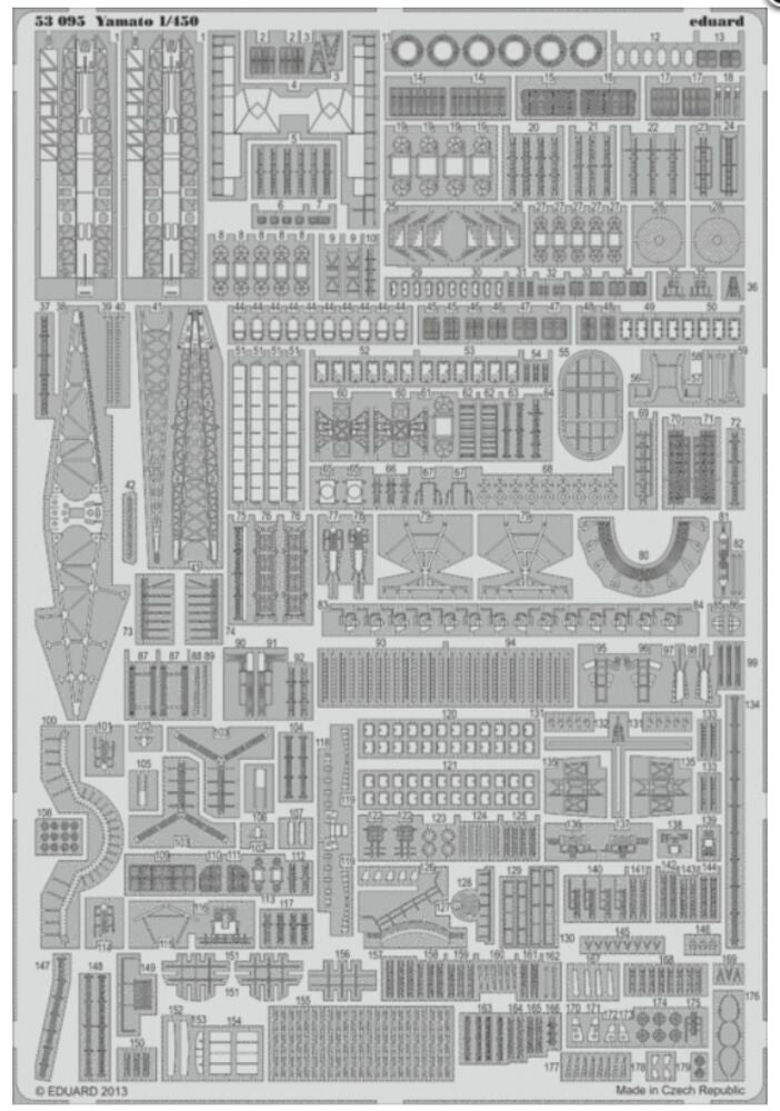 Yamato 1/450 for Hasegawa