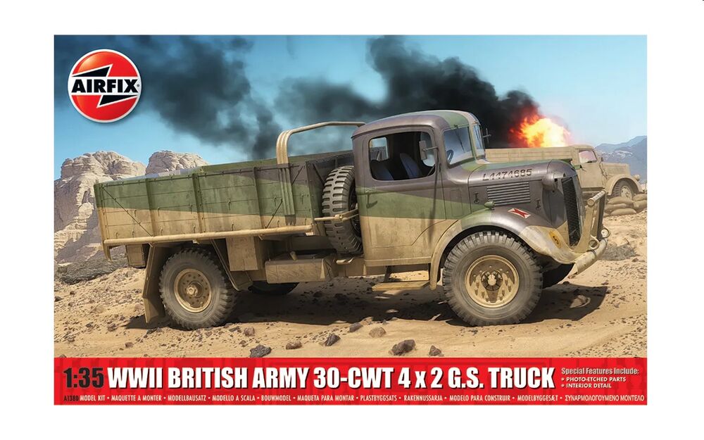 WWII British Army 30-cwt 4x2 GS Truck