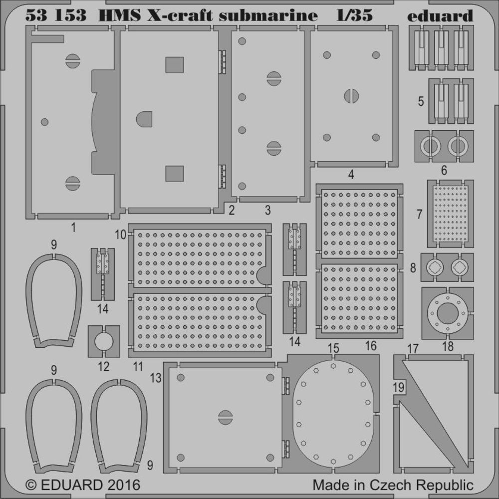 HMS X-craft submarine for Merit