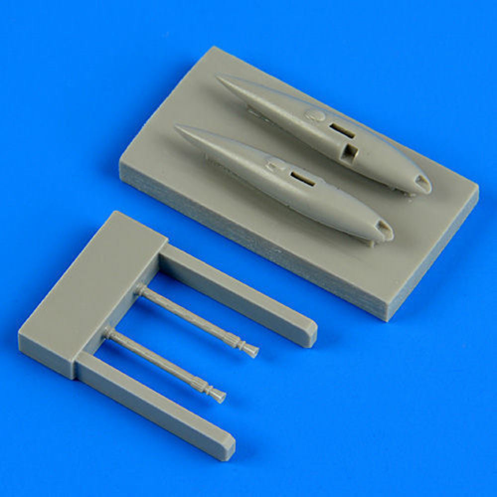 Gloster Gladiator gun pods for Airfix