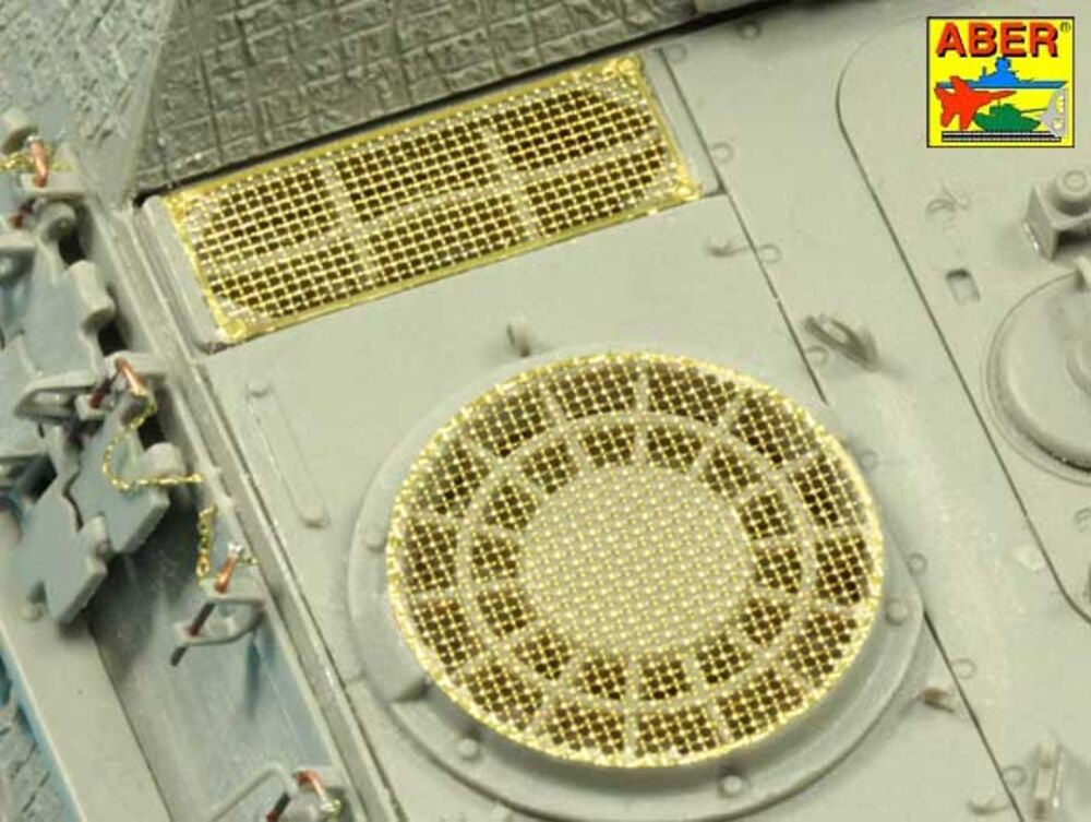 Grilles for Jagdpanther Ausf.G1 & G2 early (Takom)