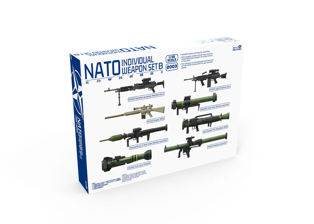 NATO Individual Weapon Set B(A kit incl.2pcs of each weapon