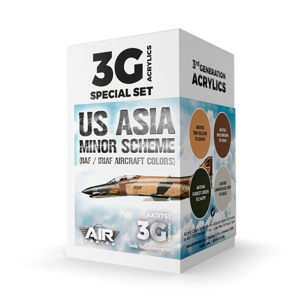 US Asia Minor Scheme (IIAF/IRIAF Aircraft) SET 3G