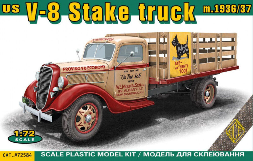 V-8 Stake truck m.1936/37