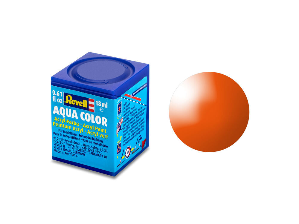 Aqua orange, gl��nzend