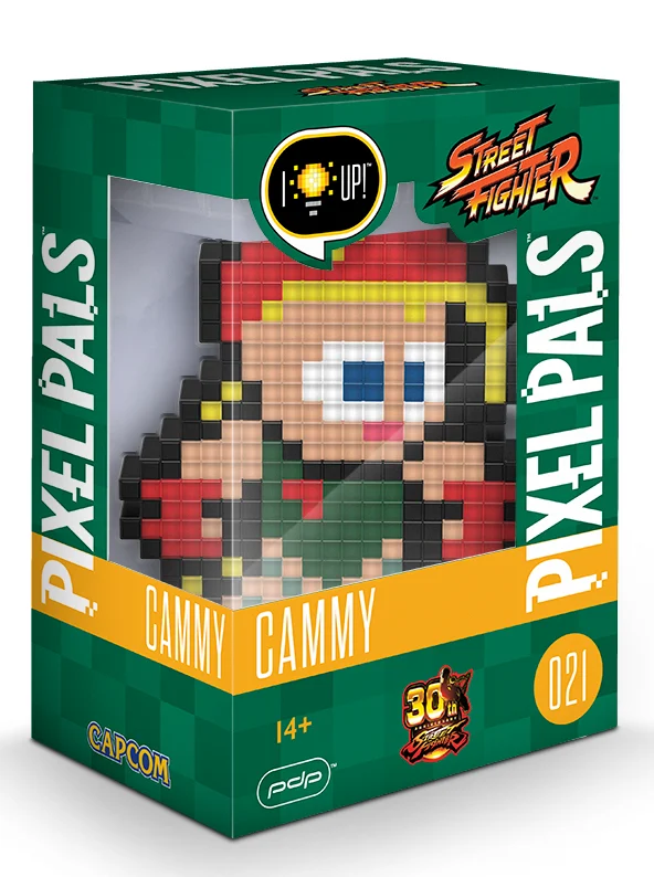 PIXEL PALS Light Up Collectible Figures - Street Fighter - Cammy