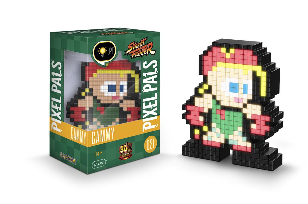 PIXEL PALS Light Up Collectible Figures - Street Fighter - Cammy