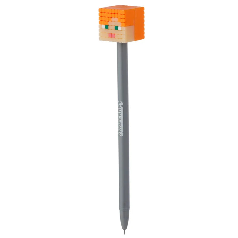 MINECRAFT - Heads - Head Topper Erasable Gel Pen (Display of 24 pcs)