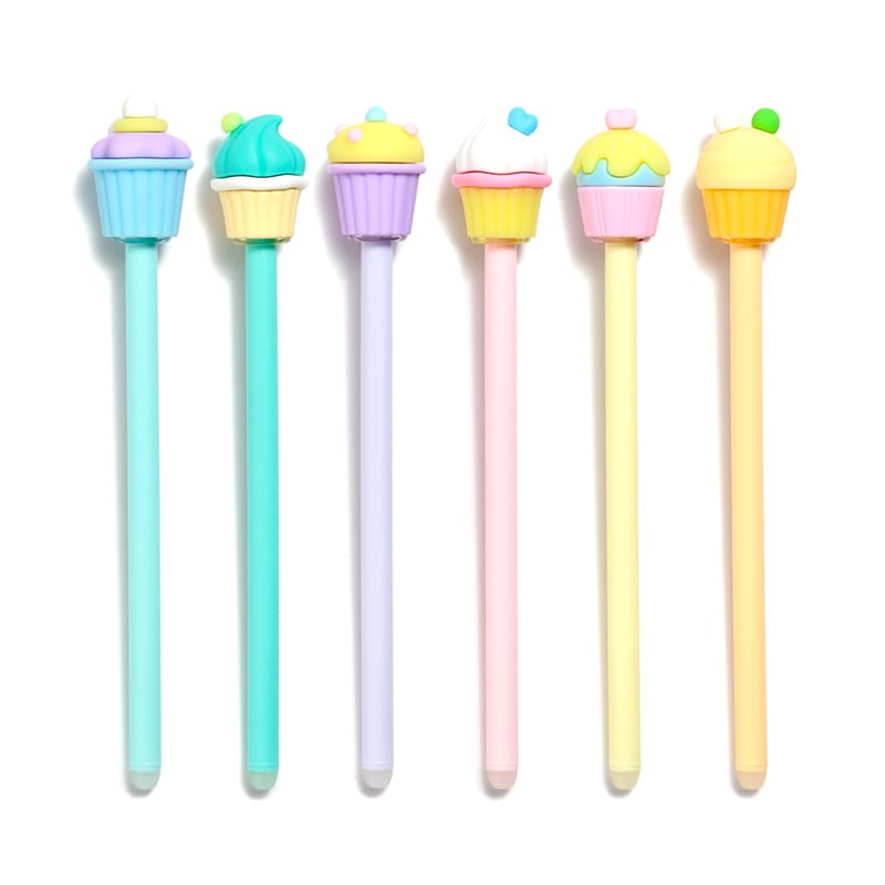 KAWAII - Cupcake  - Head Topper Erasable Gel Pen (Display of 36 pcs)