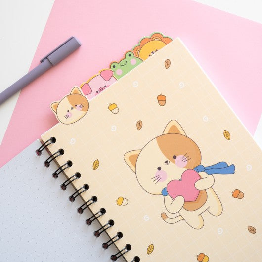 KAWAII - Notebook + Dividers - Size A5