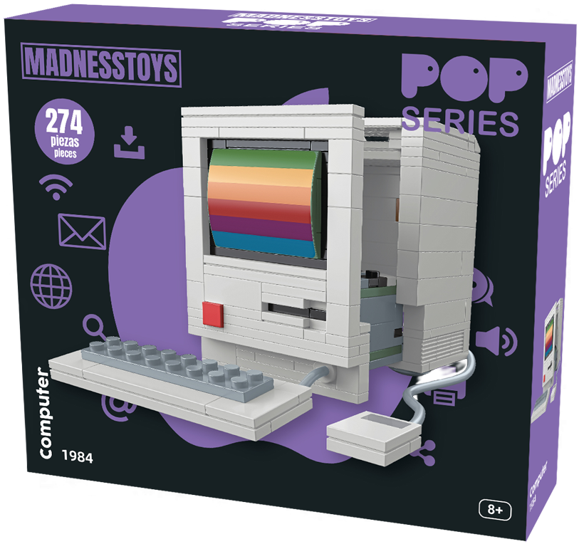 POP SERIES - Construction Kit - 1984 Computer - 274pc