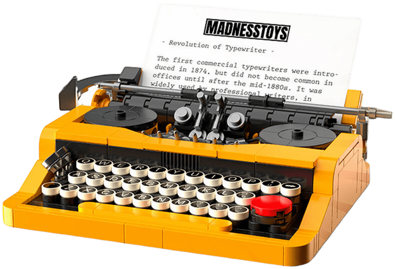 POP SERIES - Construction Kit - 1980 Typewriter - 254pc