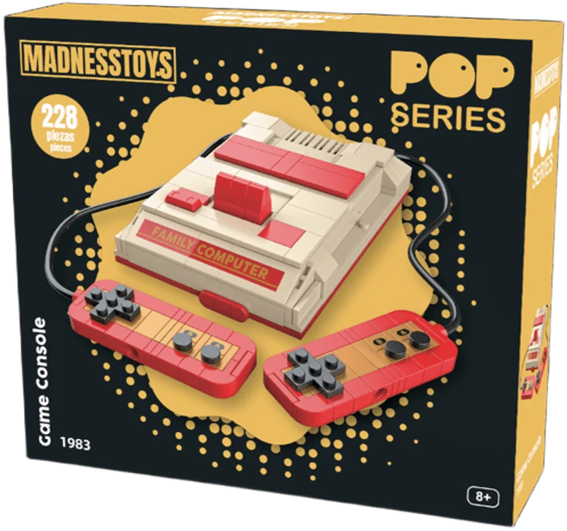 POP SERIES - Construction Kit - 1983 Video Game Console  - 228pc