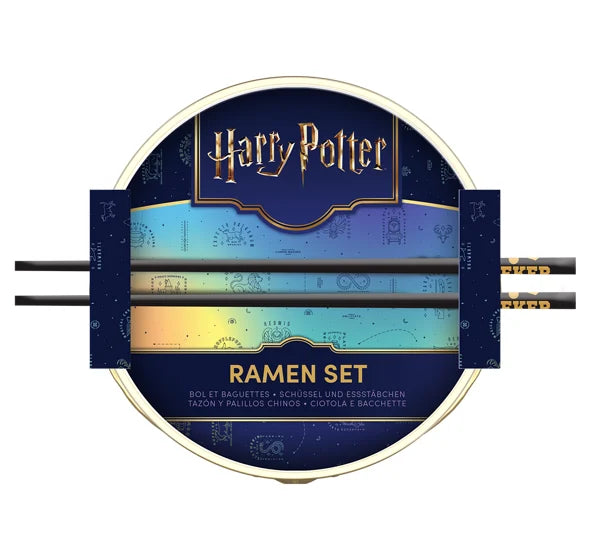 HARRY POTTER - Golden Snitch - Ramen bowl with chopsticks