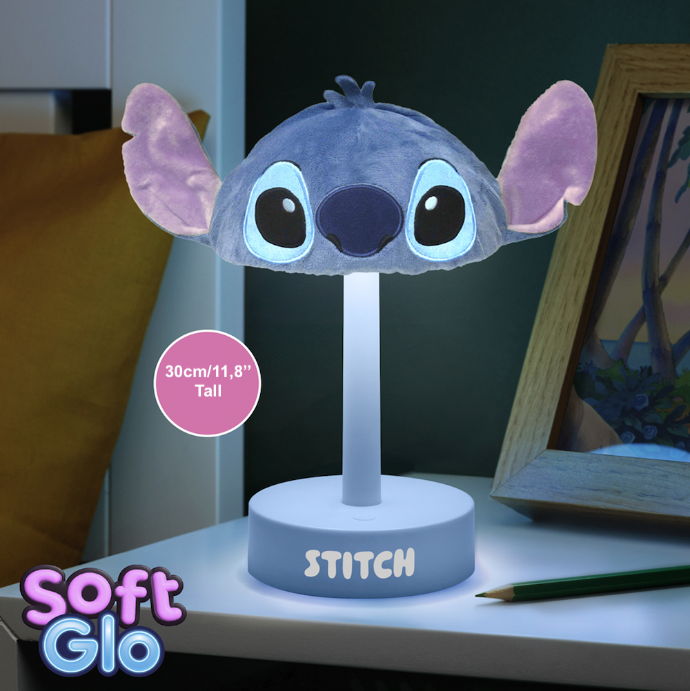 STITCH - 'SoftGlo' Fluffy Décorative Lamp