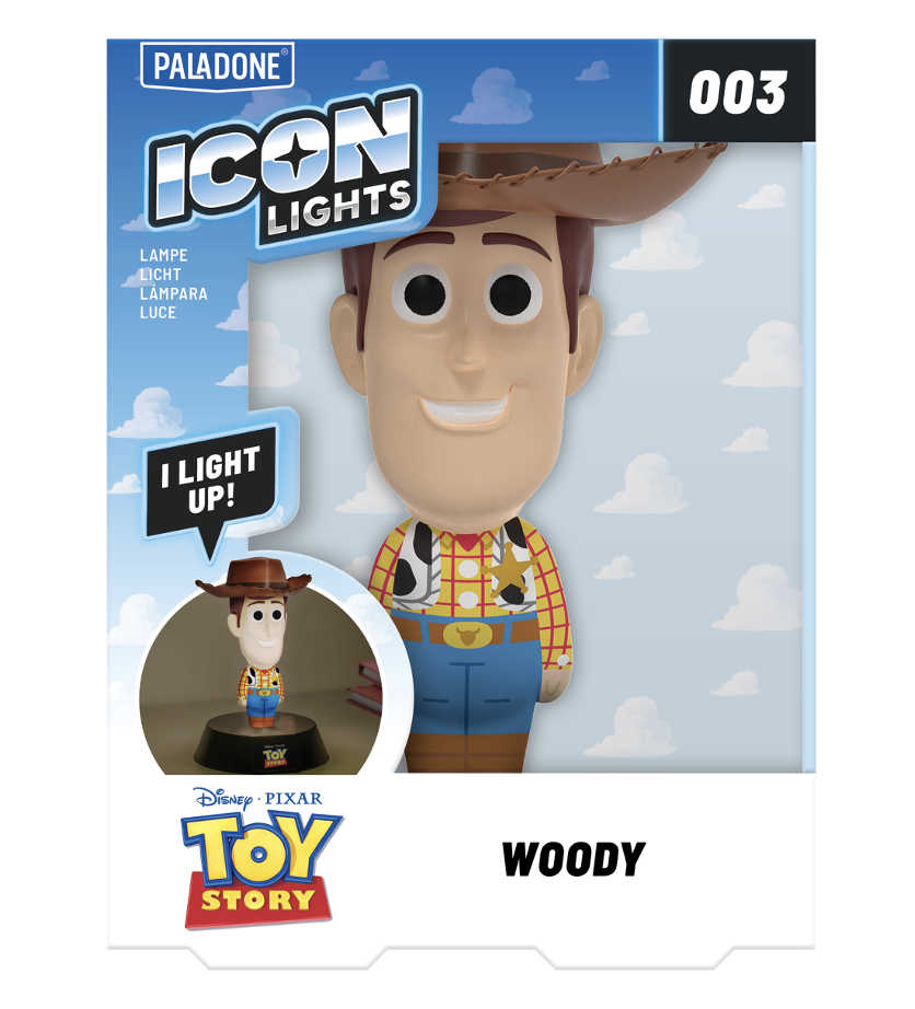 TOY STORY - Woody - Icon Lamp 4,3inch