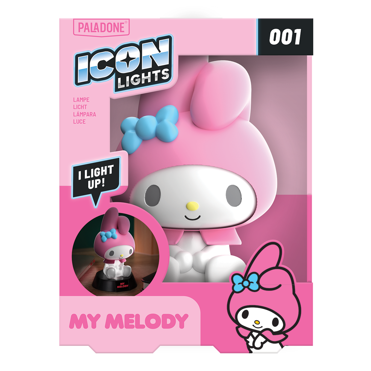 MY MELODY - Icon Lamp 4,3inch