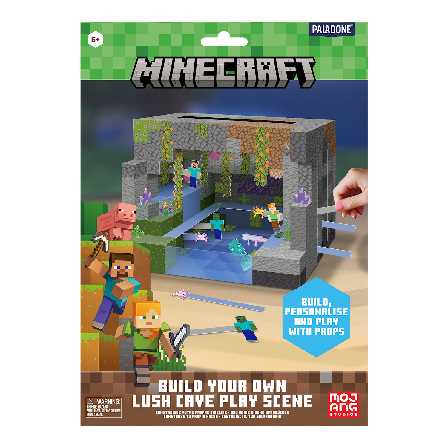 MINECRAFT- Construction Kit 3D Scene