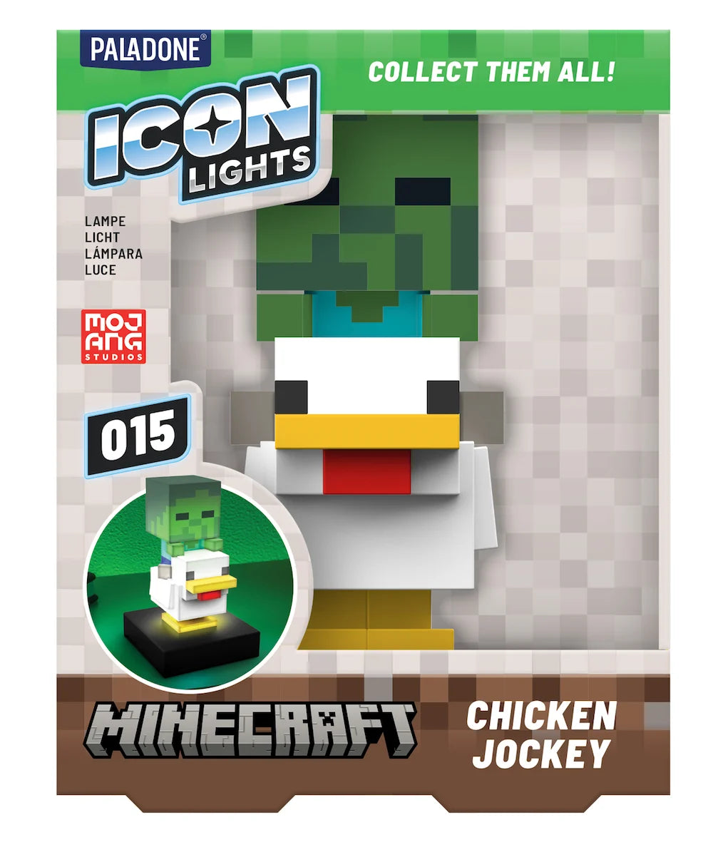 MINECRAFT - Chicken Jockey - Icon Lamp 4,3inch