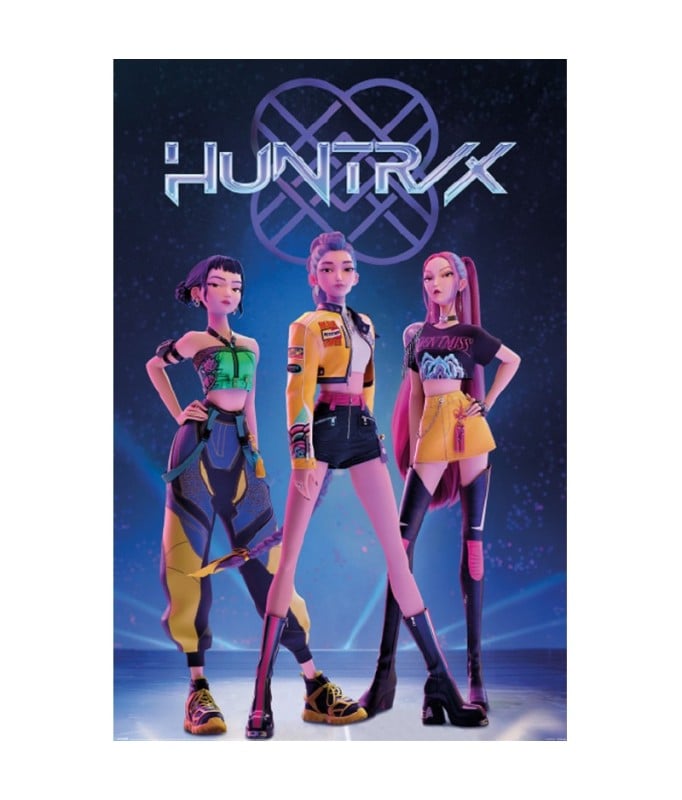 K-POP DEMON HUNTERS - Huntrix - Poster 61x91cm