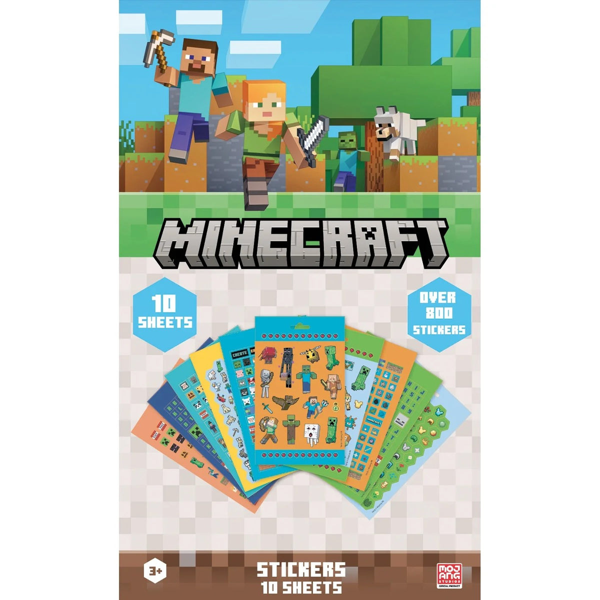 Minecraft Card Sticker MINECRAFT - Sticker Set (800pc)