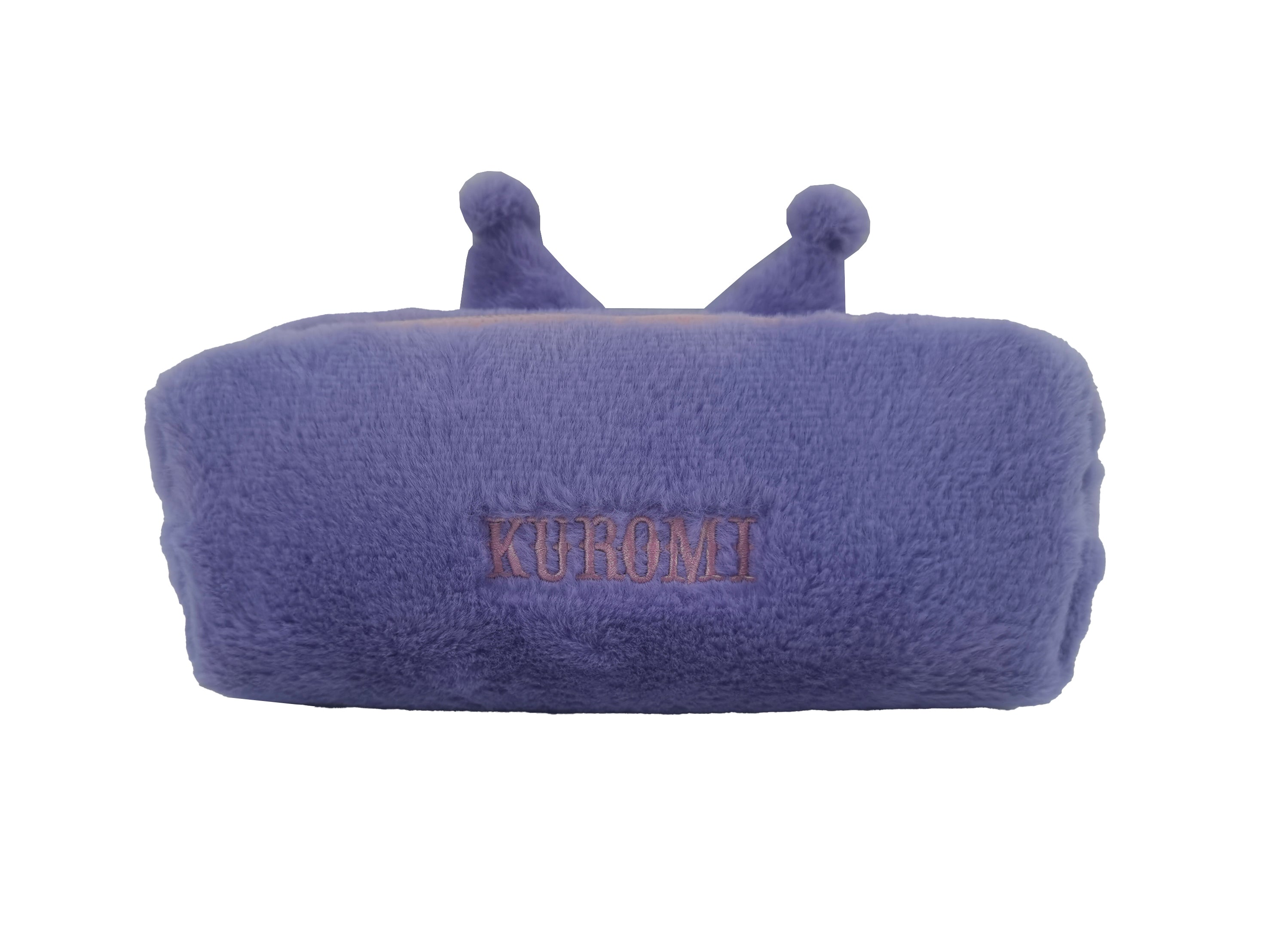 KUROMI - Purple - Fur Square Pencil Case