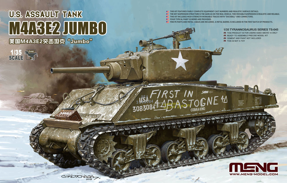 U.S. Assault Tank M4A3E2 Jumbo