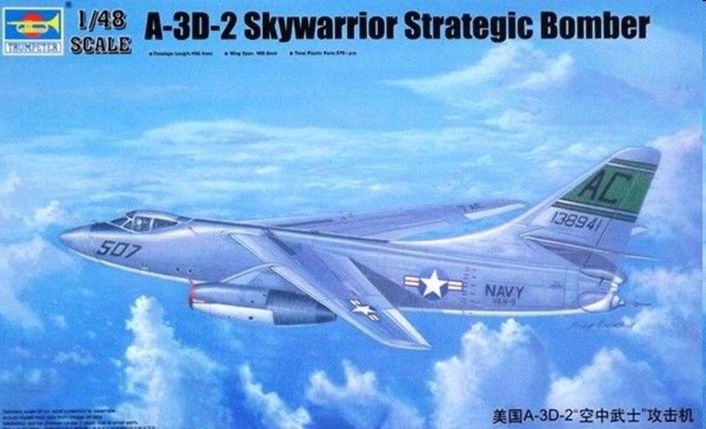 A-3D-2 Skywarrior Strategic Bomber