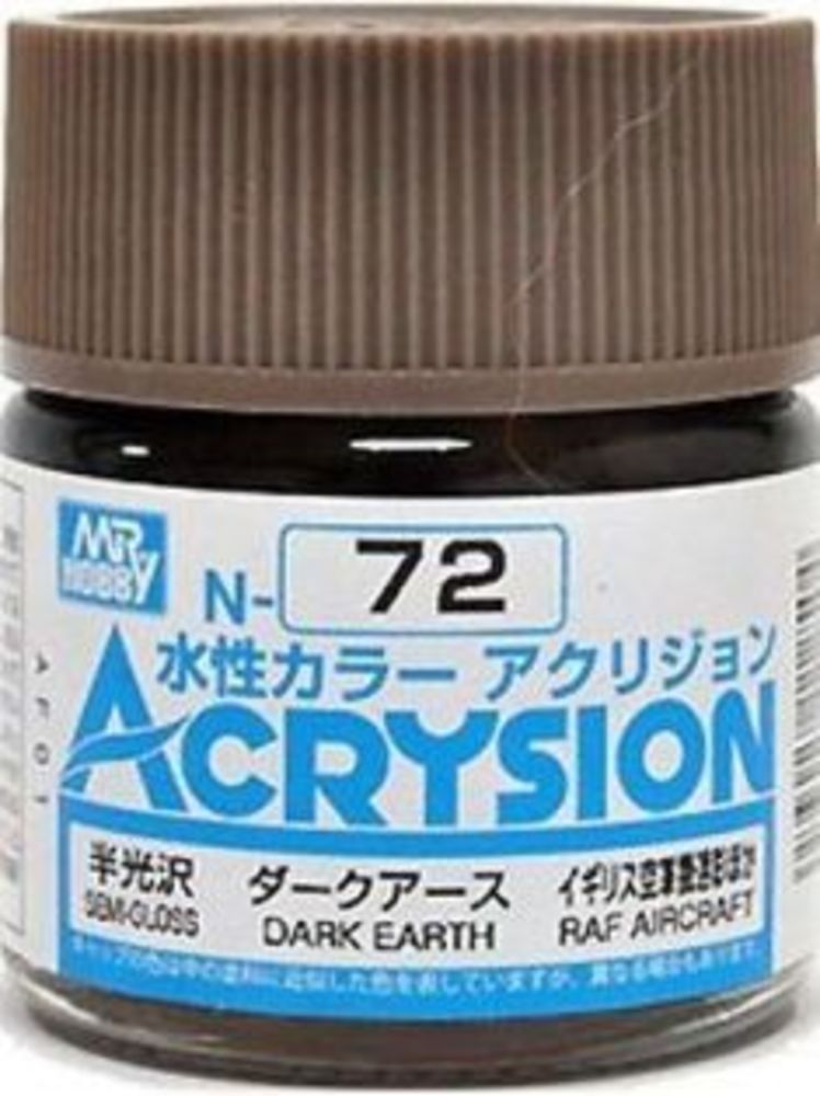 Mr Hobby -Gunze Acrysion (10 ml) Dark Earth