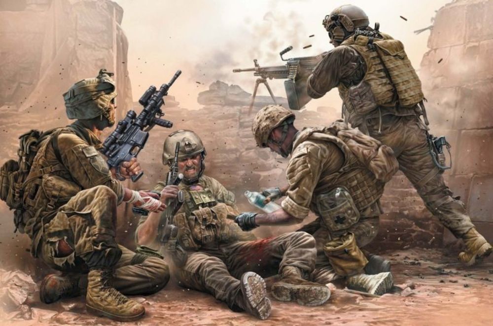 Modern US infantry