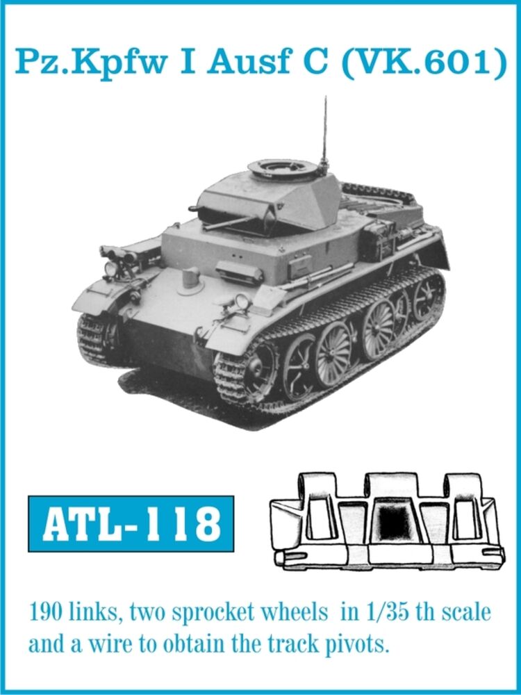 Tracks for Pz.Kpfw I Ausf C (VK.601)