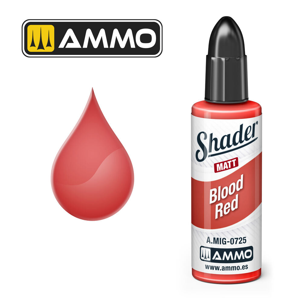 MATT SHADER Blood Red