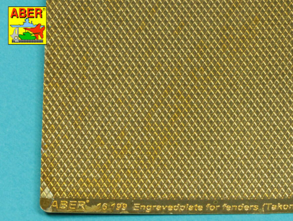 WWII German pattern treadplate for Pz.IA/B & Pz.IIA-F