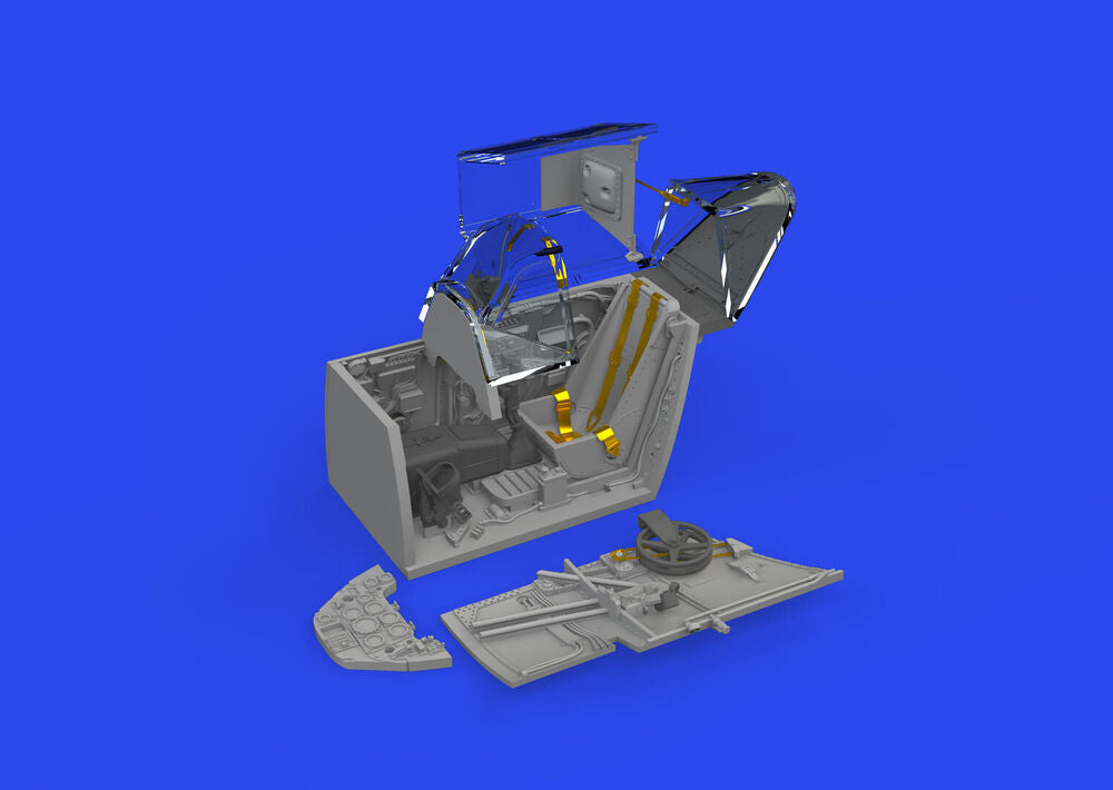 Bf 109F cockpit w/ early seat PRINT 1/48 EDUARD