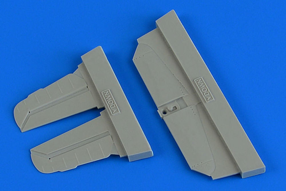 Bf 109G-6 control surfaces f. Tamiya