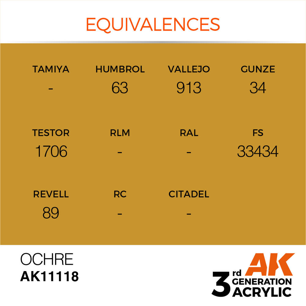 Ocher 17ml