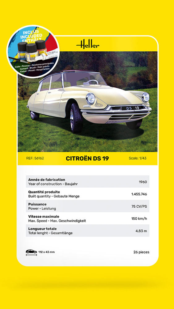 STARTER KIT Citroen DS 19