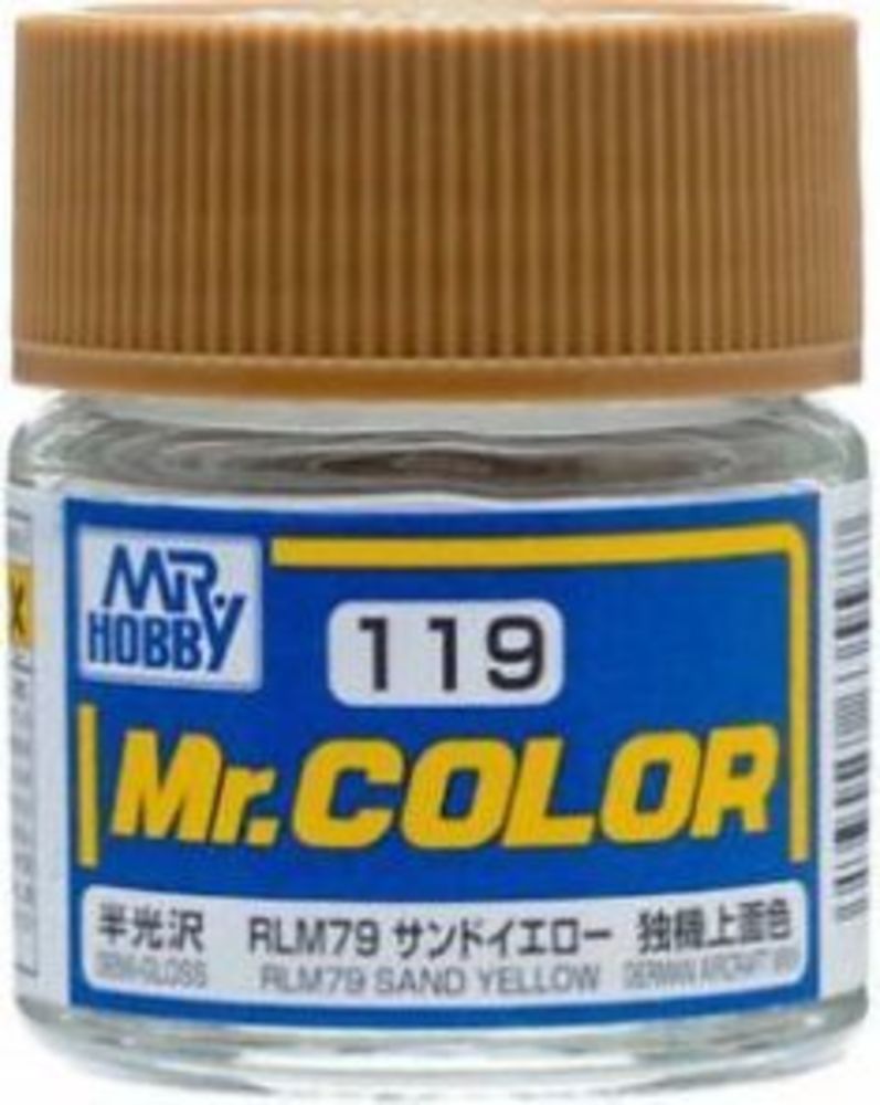 Mr Hobby -Gunze Mr. Color (10 ml) RLM76 Sand Yellow