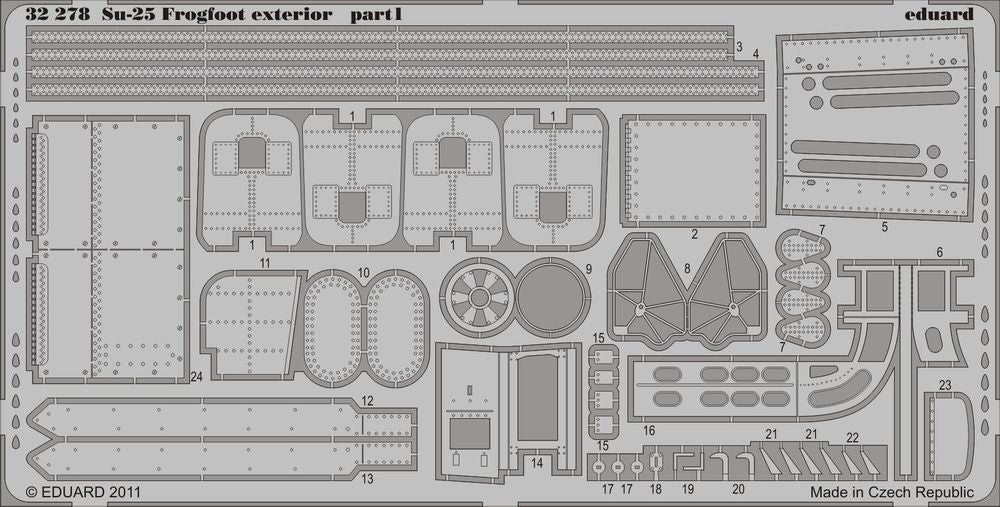 Su-25 Frogfoot exterior for Trumpeter