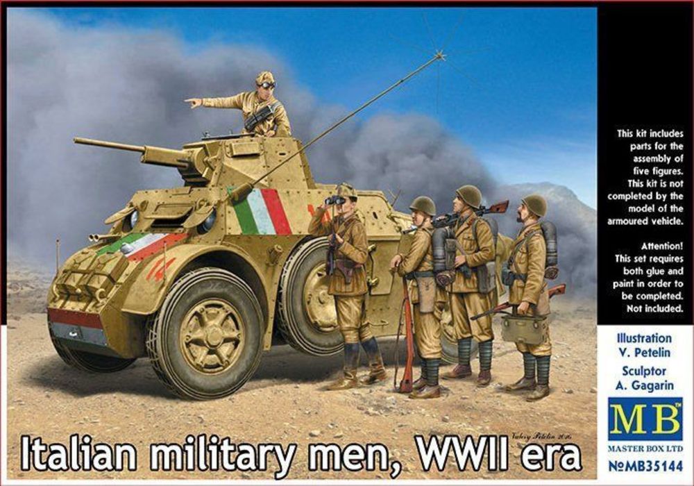 Italian military men,WWII era